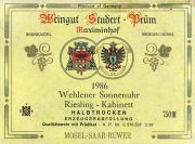 Studert-Prüm_Wehlener Sonnenuhr_kab ½trk 1986